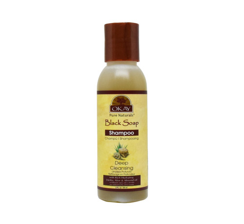 OKAY AFRICAN BLACK SOAP SHAMPOO 2oz/59ml