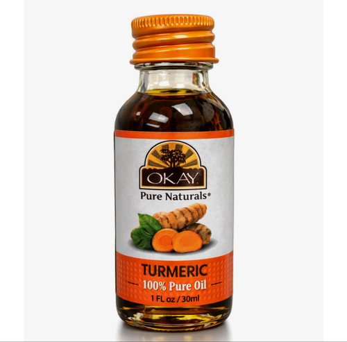 OKAY Pure Naturals 100% Pure Turmeric Oil - 1 oz / 30 ml