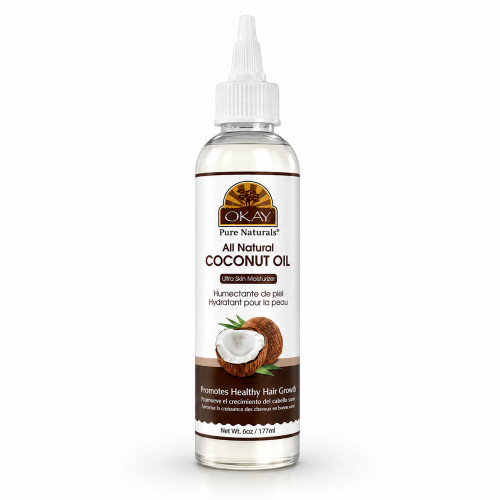 OKAY Pure Naturals All Natural Coconut Oil - 6 oz / 177 ml