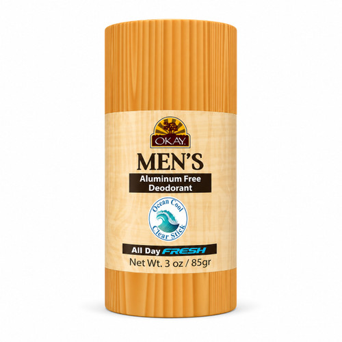 OKAY Men's Aluminum-Free Deodorant - 3 oz / 85 gr