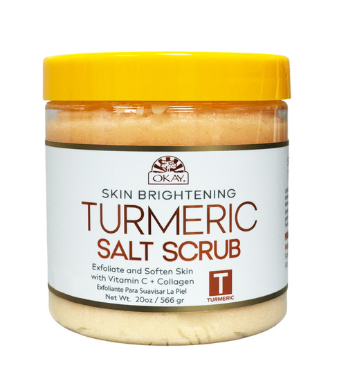 OKAY Turmeric Salt Scrub - 24 oz / 710 ml OKAY Turmeric Salt Scrub - 24 oz / 710 ml