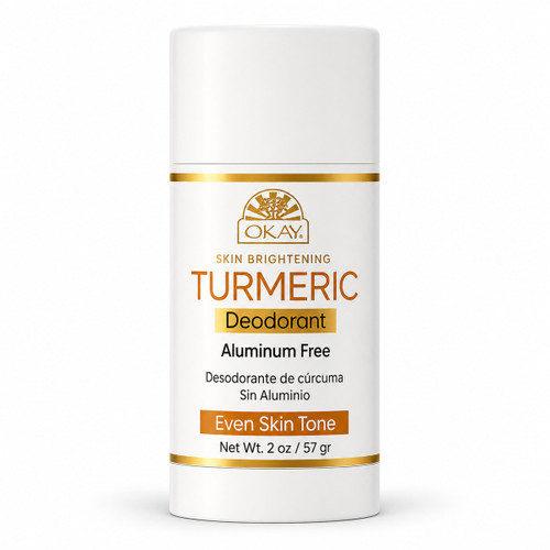 OKAY Turmeric Aluminum Free Deodorant - 2 oz / 57 gr