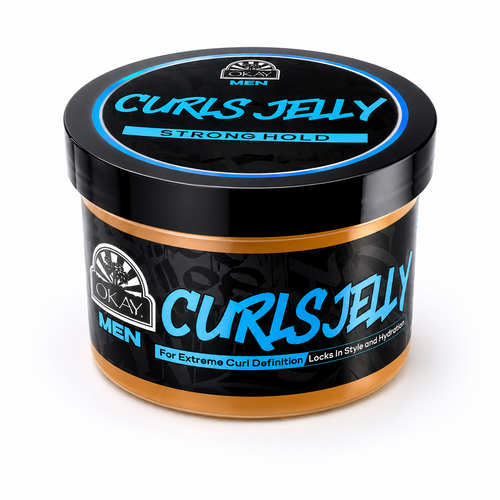 OKAY Men's Curls Jelly - 7 oz / 207 ml