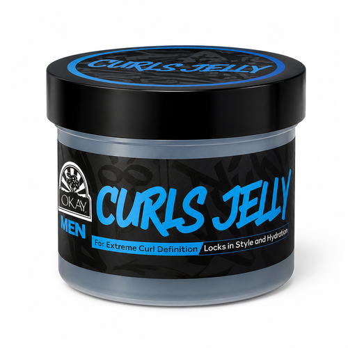 OKAY Men's Curls Jelly - 7 oz / 207 ml