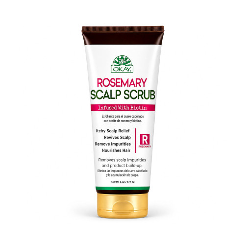 OKAY Rosemary Scalp Scrub - 6 oz / 177 ml