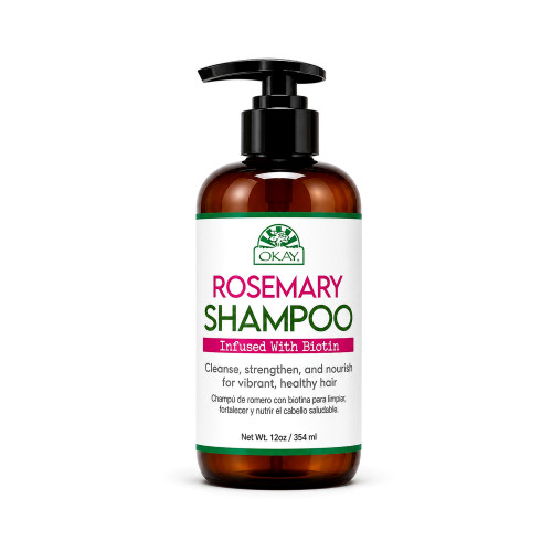 OKAY Rosemary Shampoo - 12 oz / 354 ml