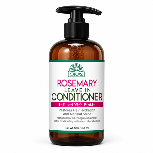 OKAY Rosemary Leave in Conditioner - 12 oz / 354 ml