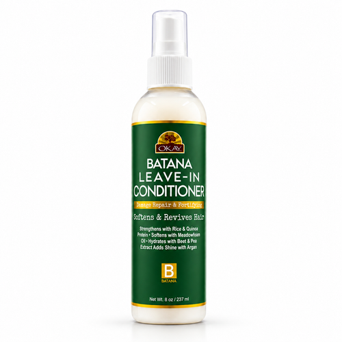OKAY Batana Leave-In Detangler Conditioning Spray - 8 oz / 237 ml