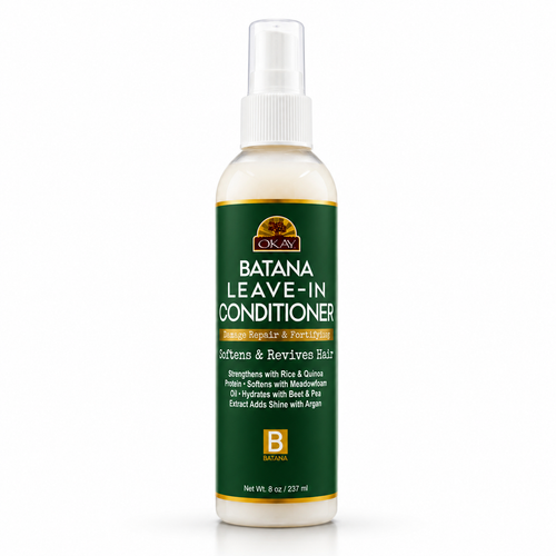 OKAY Batana Leave-In Detangler Conditioning Spray - 8 oz / 237 ml
