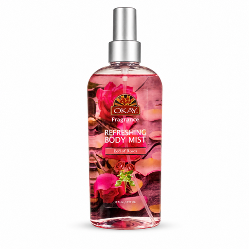OKAY BED OF ROSES REFRESHING BODY MIST 8oz / 237ml
