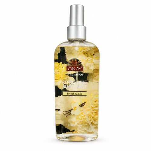 OKAY FRENCH VANILLA REFRESHING BODY MIST 8oz / 237ml