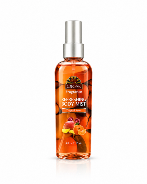 OKAY REFRESHING BODY MIST TROPICAL FEVER 4oz / 118ml