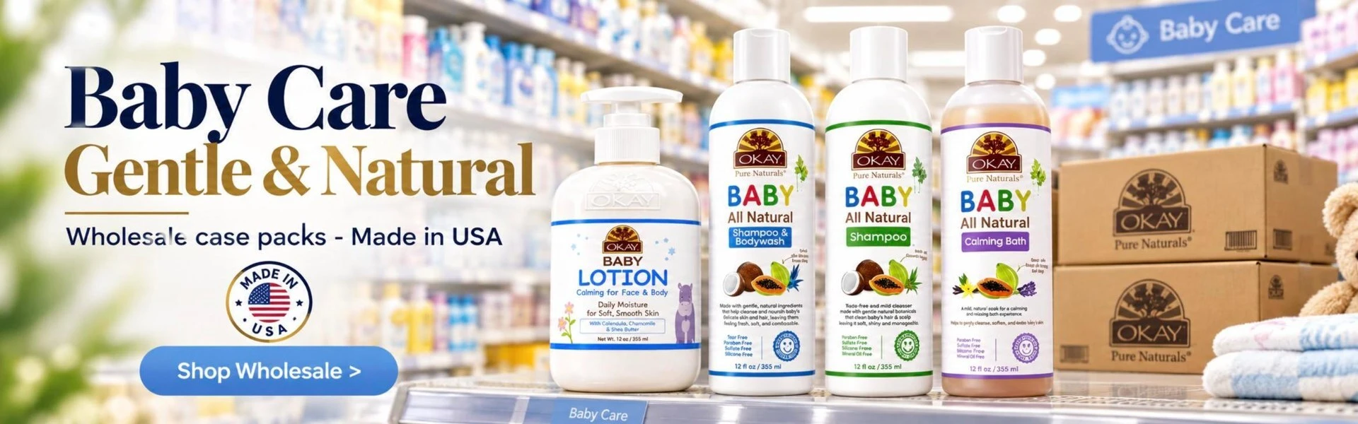 Shop Baby Care Wholesale