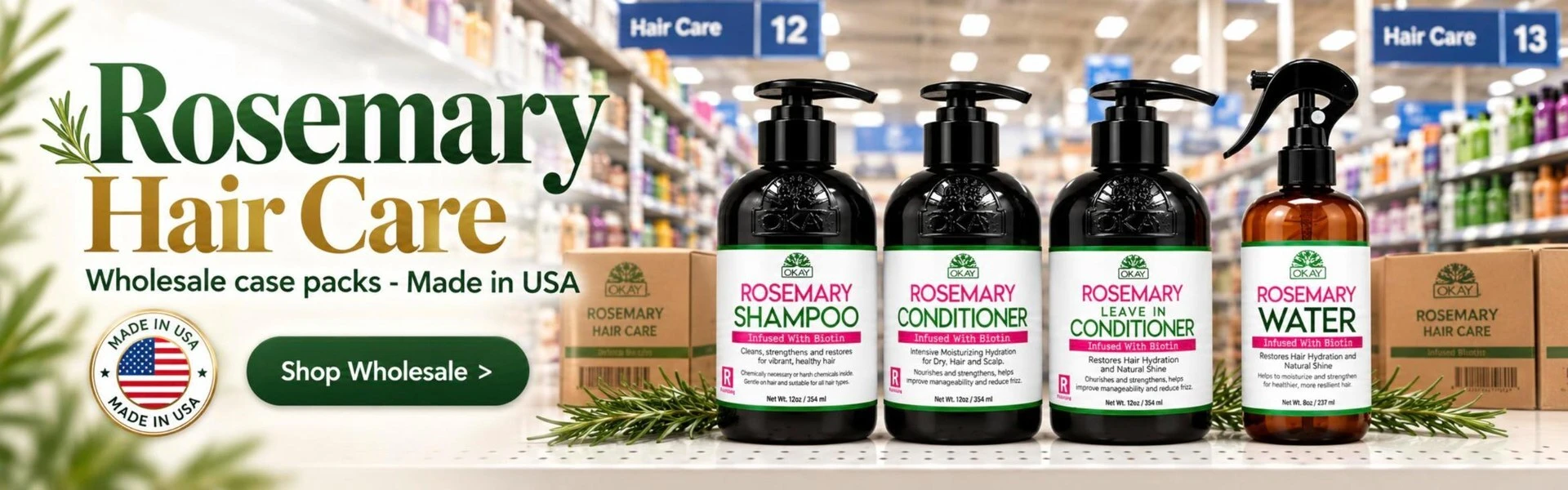 Shop Rosemary Hair Care Wholesale