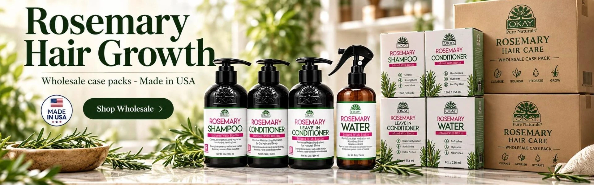 Shop Rosemary Hair Care Wholesale