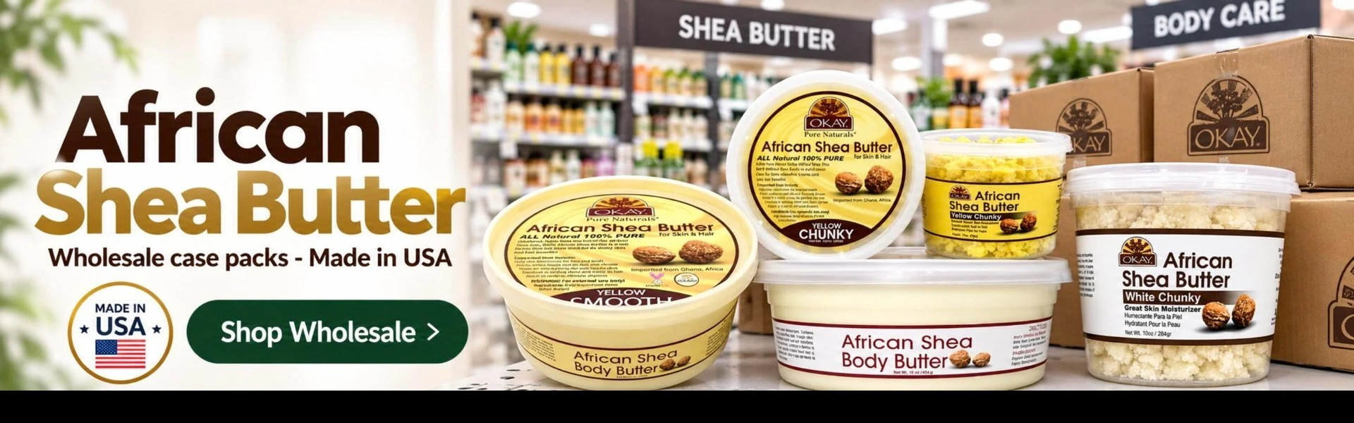 Shop African Shea Butter Wholesale