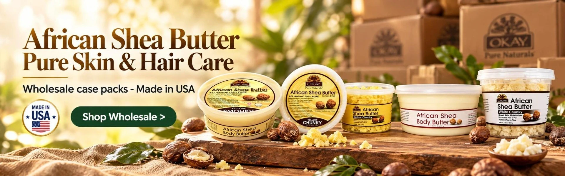 Shop African Shea Butter Wholesale