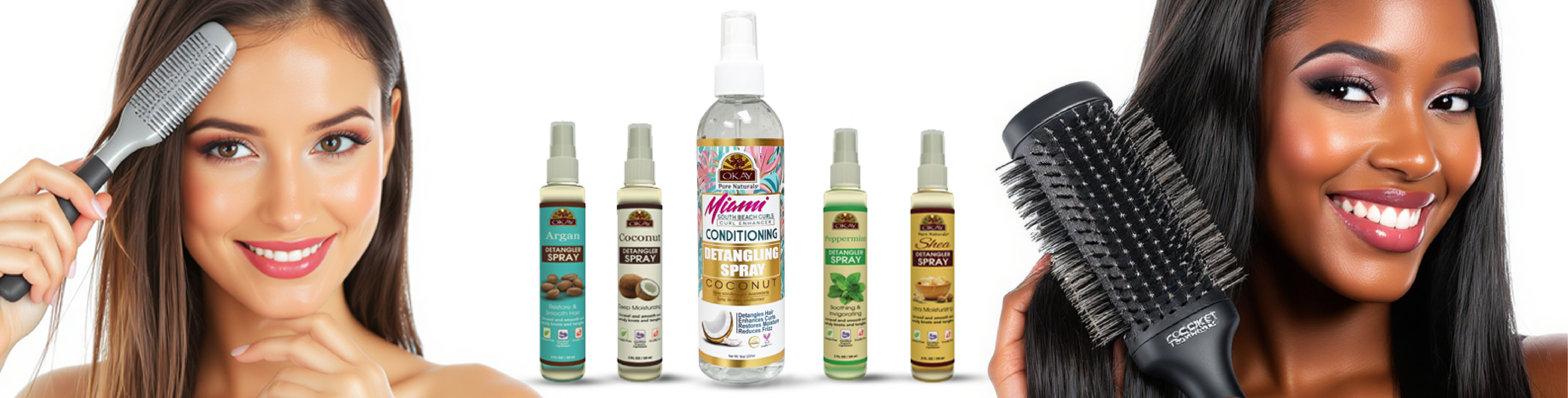 Collections - Detangler Spray - OkayPureNaturals.com