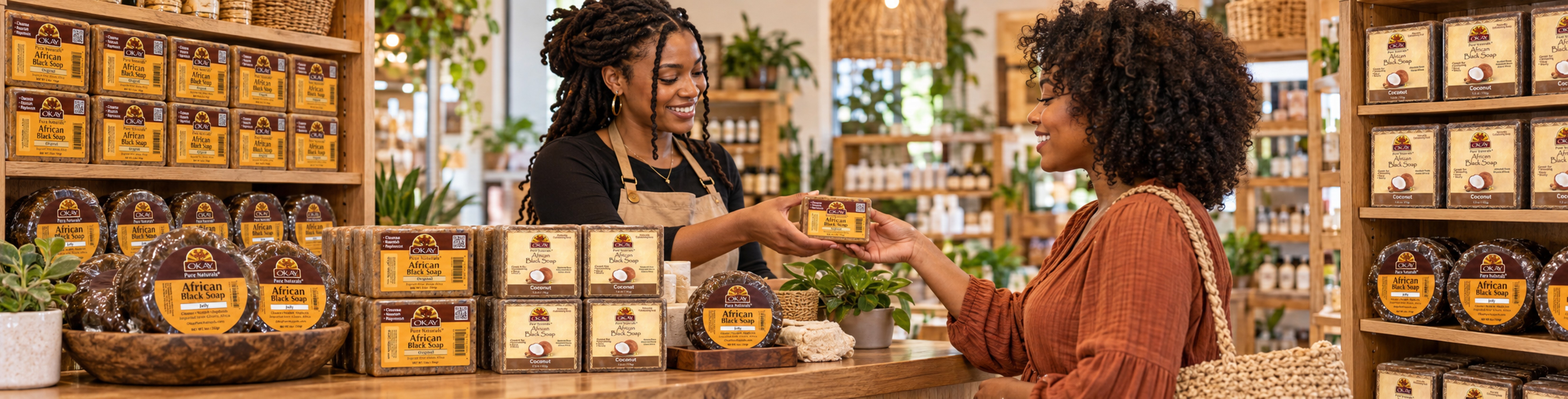 African Black Soap - OKAY Pure Naturals