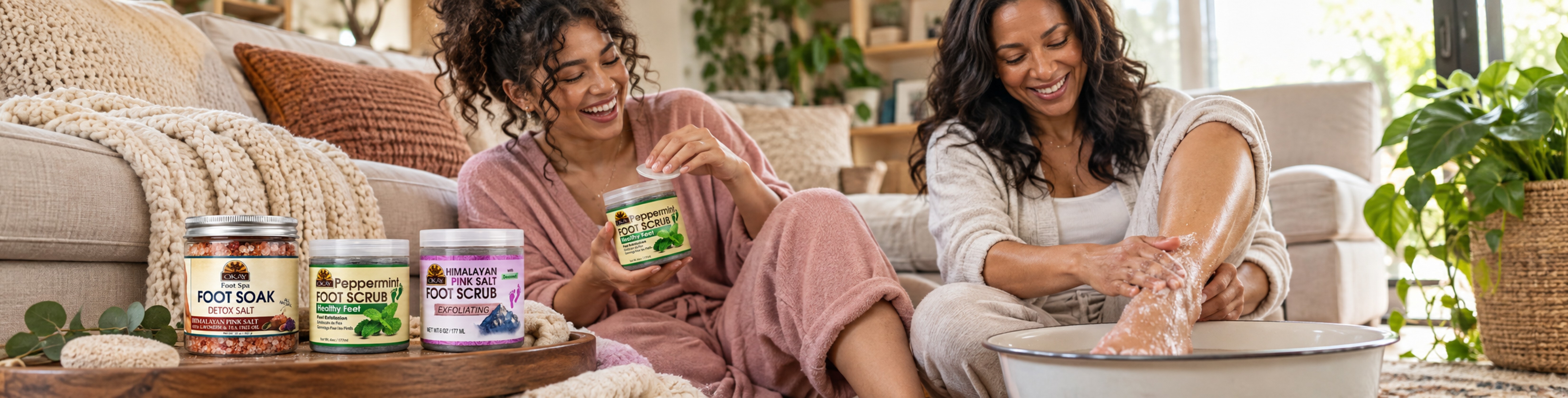 Foot Scrubs - OKAY Pure Naturals