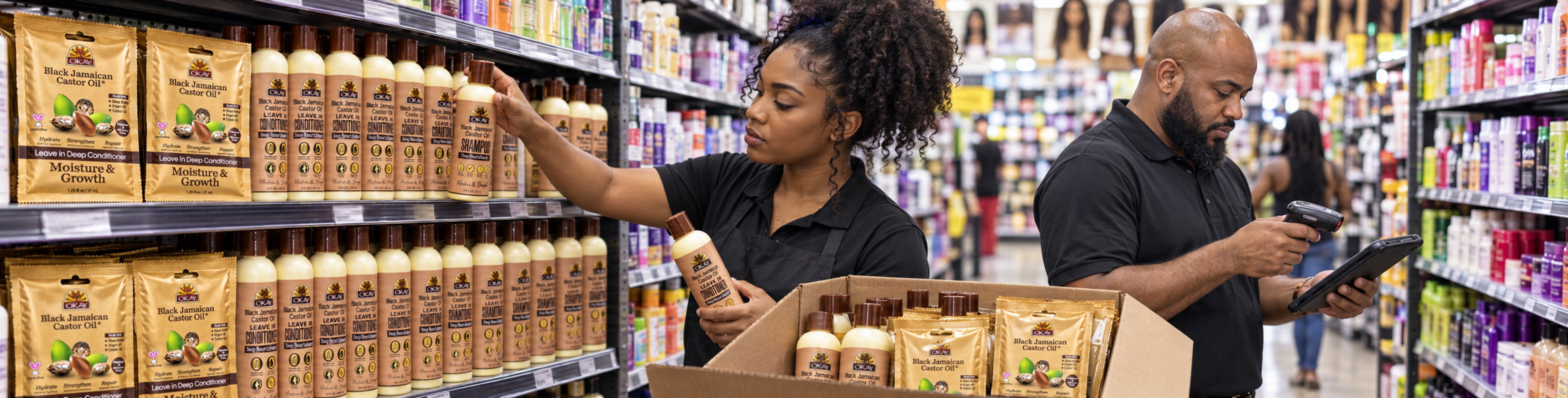Black Jamaican Castor Oil  Hair Care - OKAY Pure Naturals