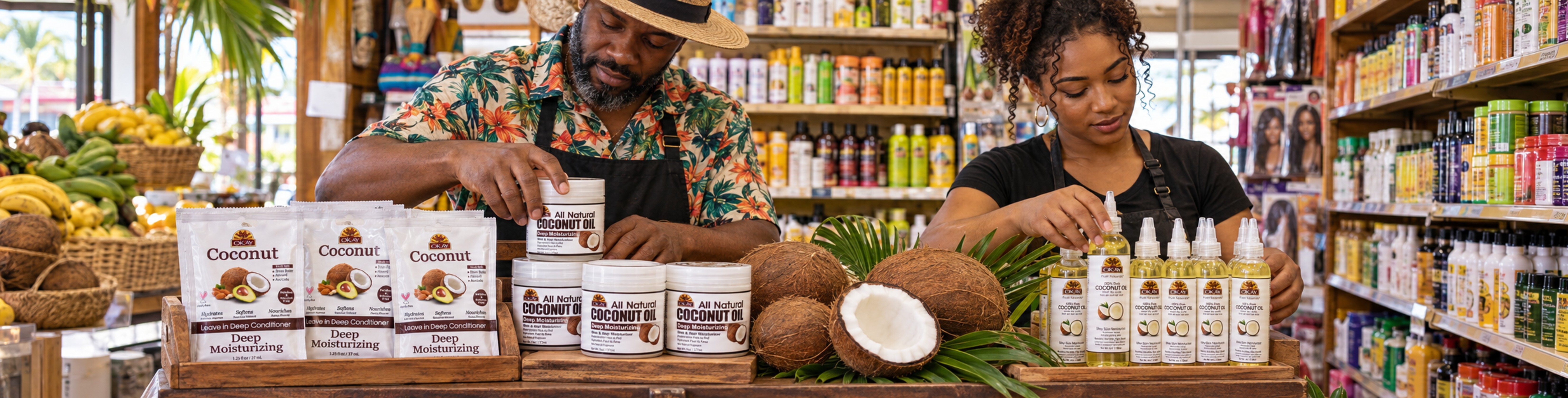 Coconut Hair Care - OKAY Pure Naturals