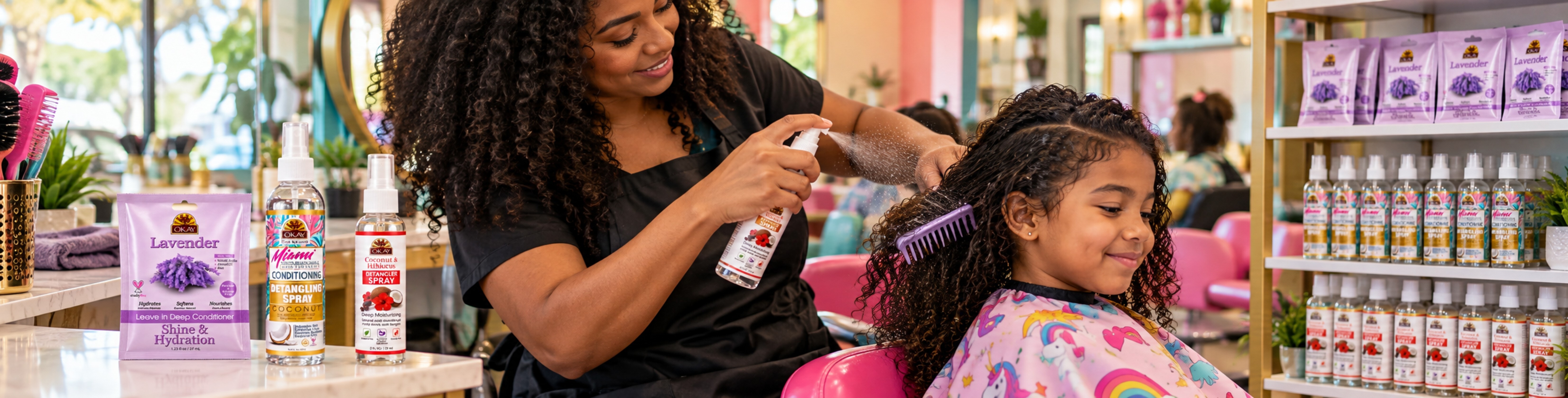 Detangler Spray - OKAY Pure Naturals