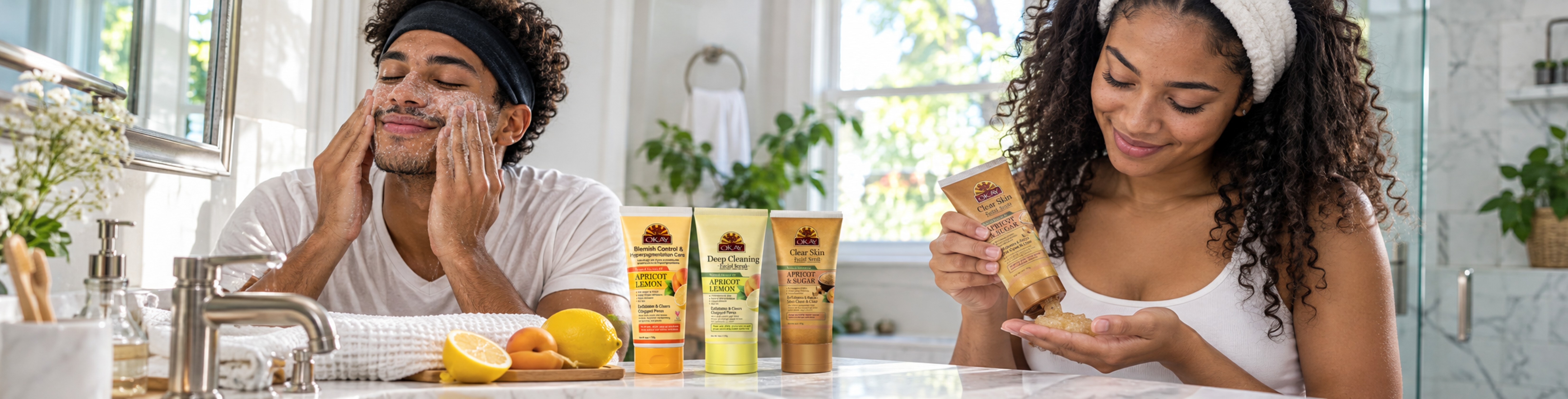 Facial Scrubs - OKAY Pure Naturals