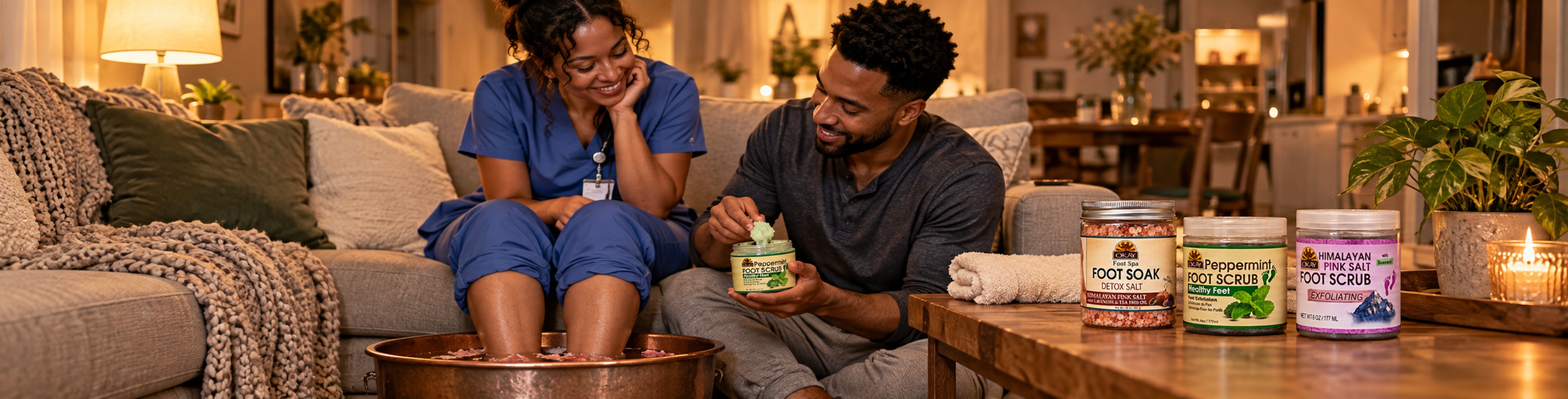 Foot Scrubs - OKAY Pure Naturals