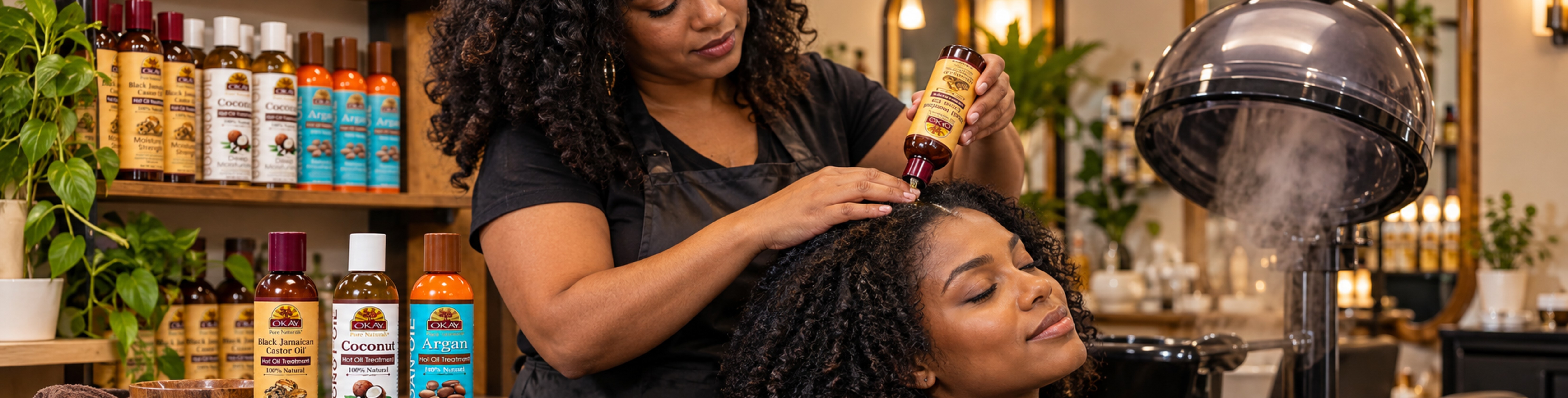 Hot Oil Treatment - OKAY Pure Naturals