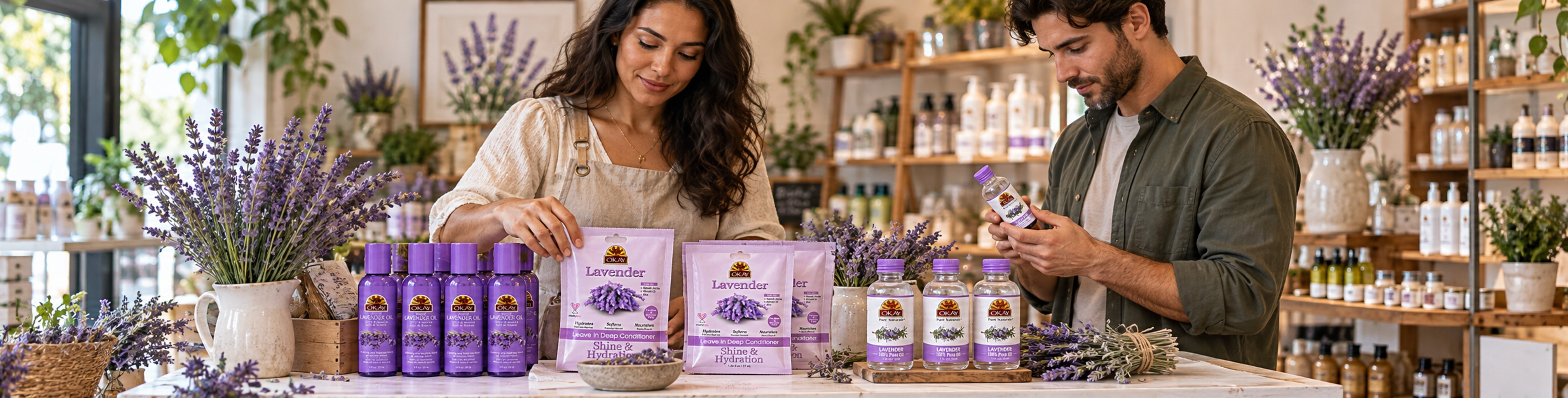 Lavender Hair Care - OKAY Pure Naturals
