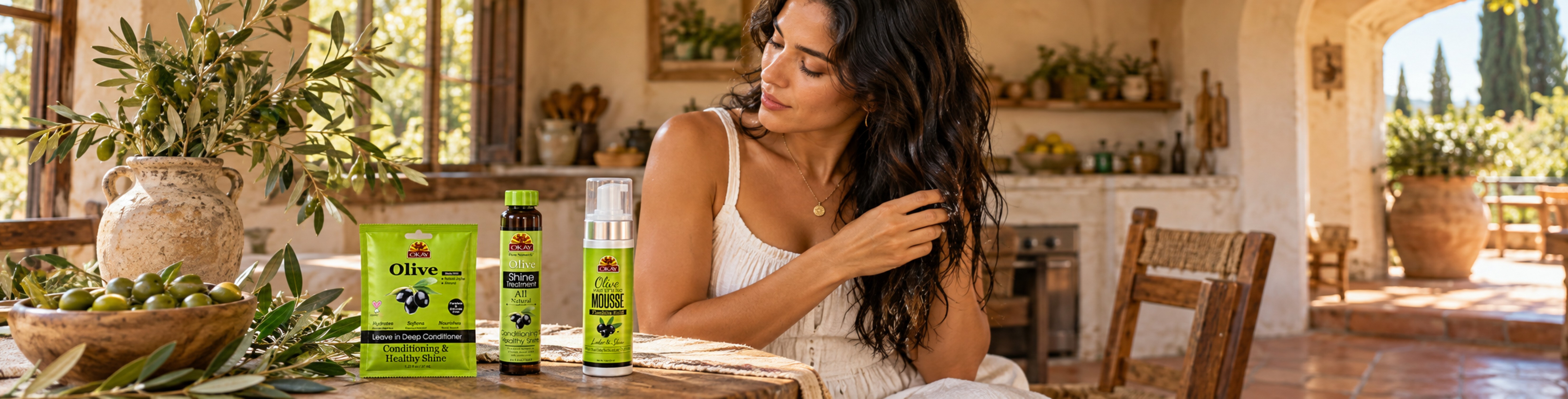 Olive Hair Care - OKAY Pure Naturals