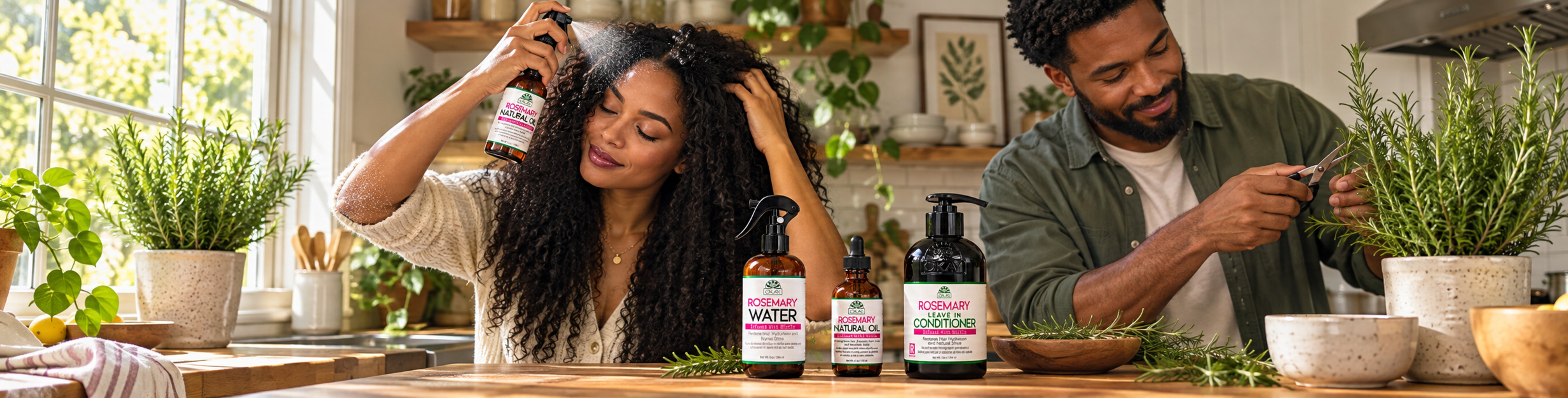 Rosemary Hair Care - OKAY Pure Naturals