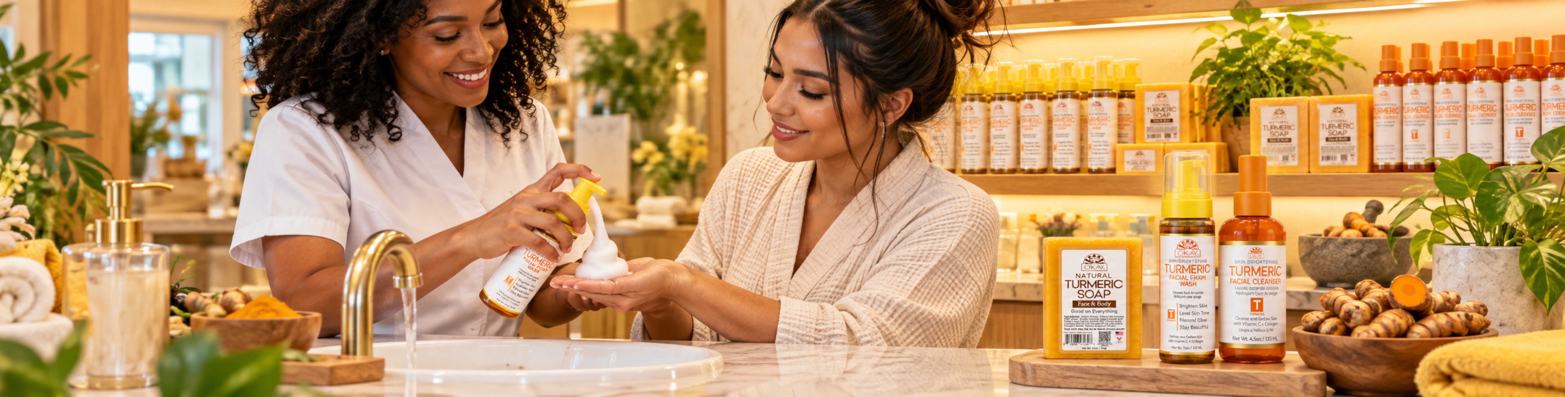 Turmeric Skin Care - OKAY Pure Naturals