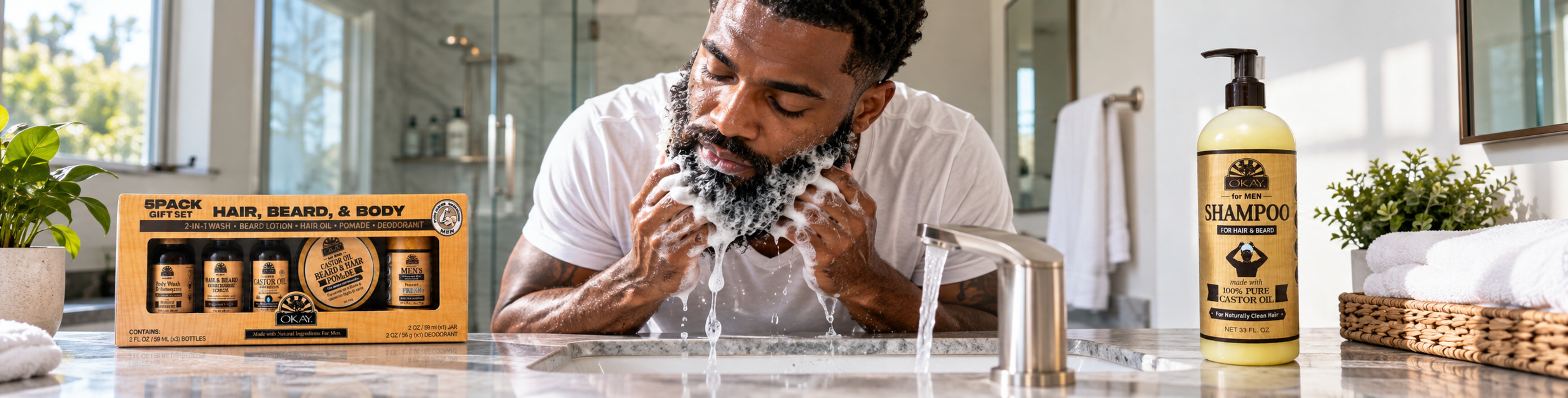 Beard Washes - OKAY Pure Naturals