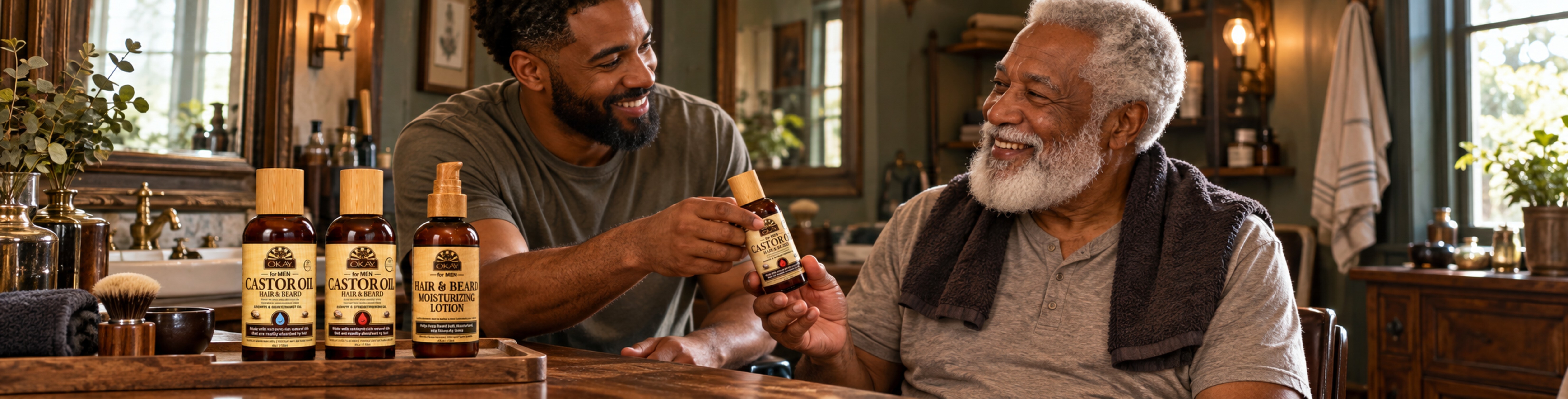 Men's Castor Oil Collection - OKAY Pure Naturals
