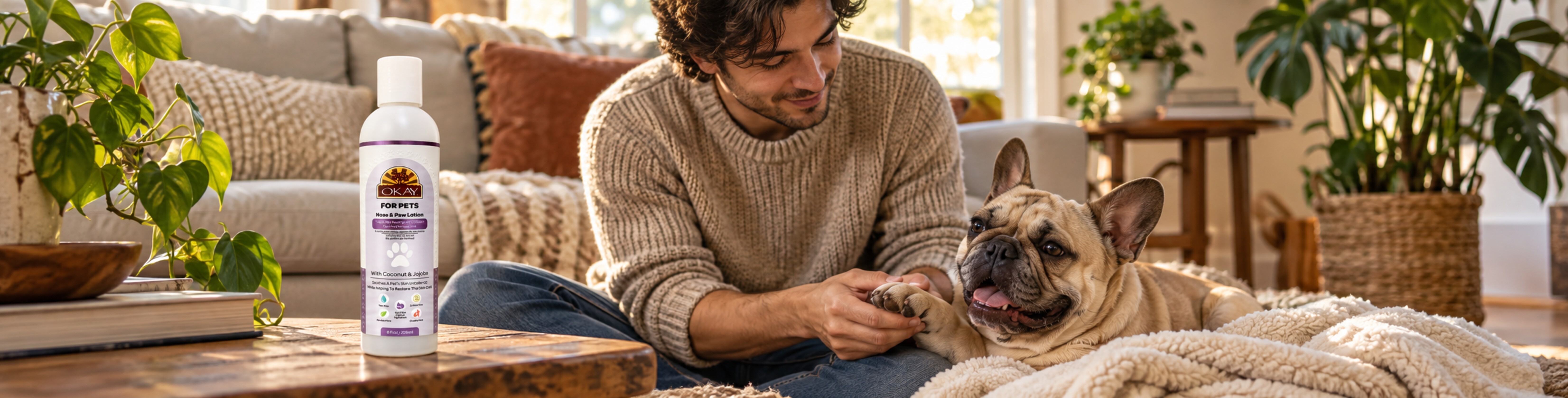 Pet Skin & Coat Treatments - OKAY Pure Naturals
