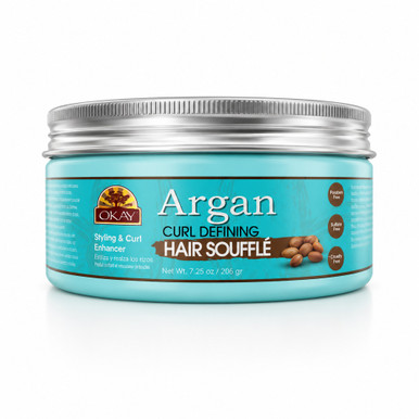 OKAY Argan Curl Defining Hair Souffle - 7.25 oz / 205 ml