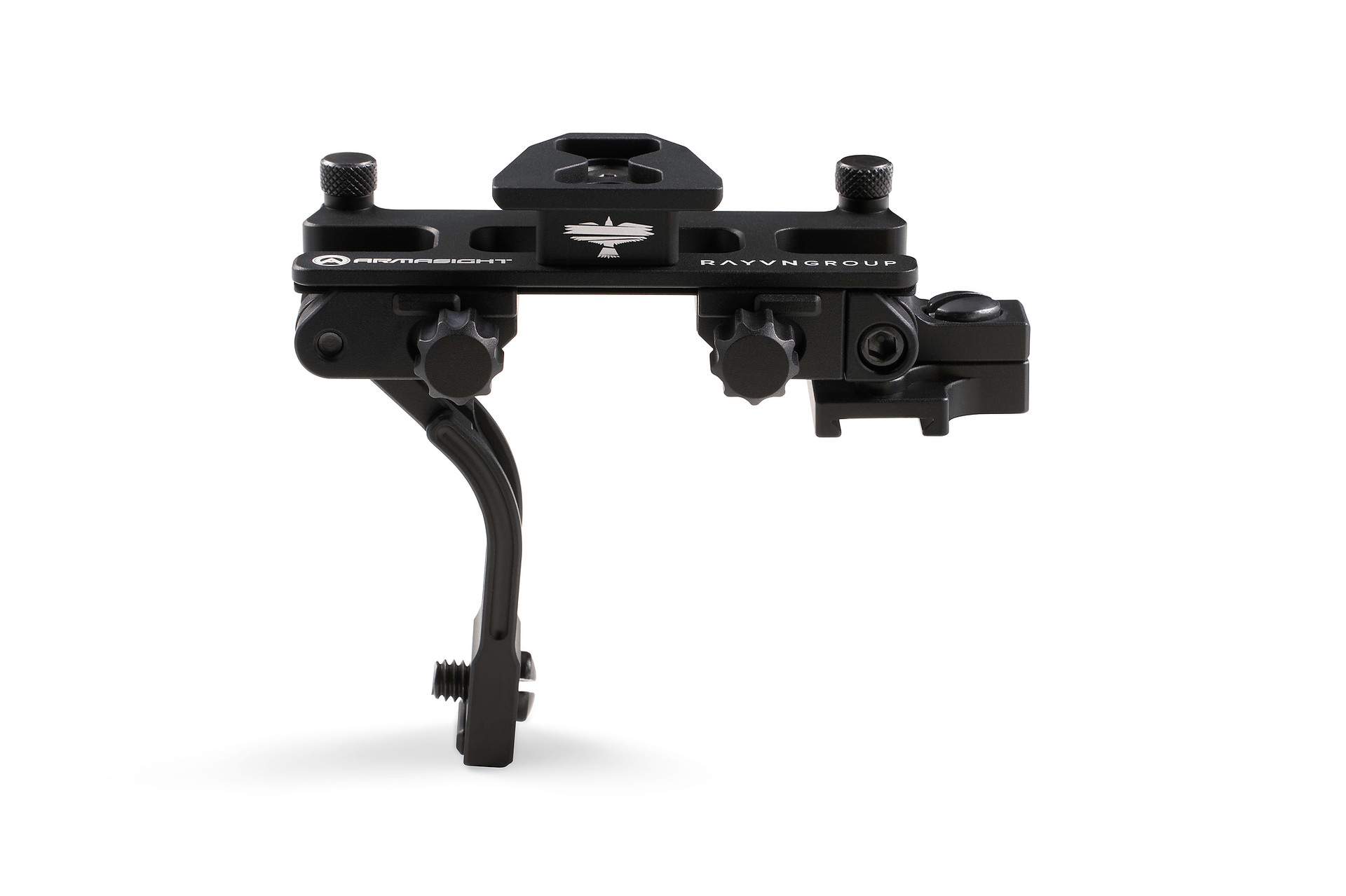 Armasight by Rayvn Group Modular Bridge Mount, Rail System + 2 Pods