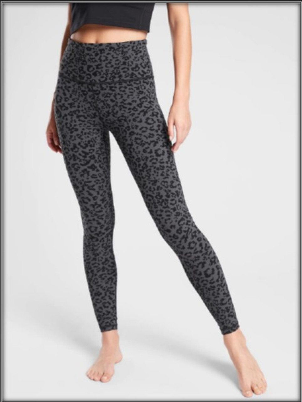 KAT MCRAE HIGH WAIST LEGGING HEATHER GREY