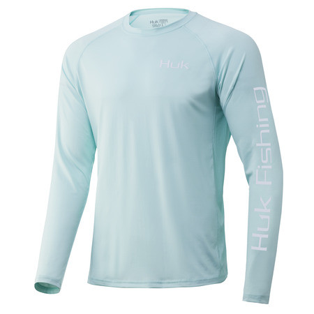 Camisa Huk Fishing De Manga Larga, Diseño Camuflado Con Doble Nombre, Para Pesca