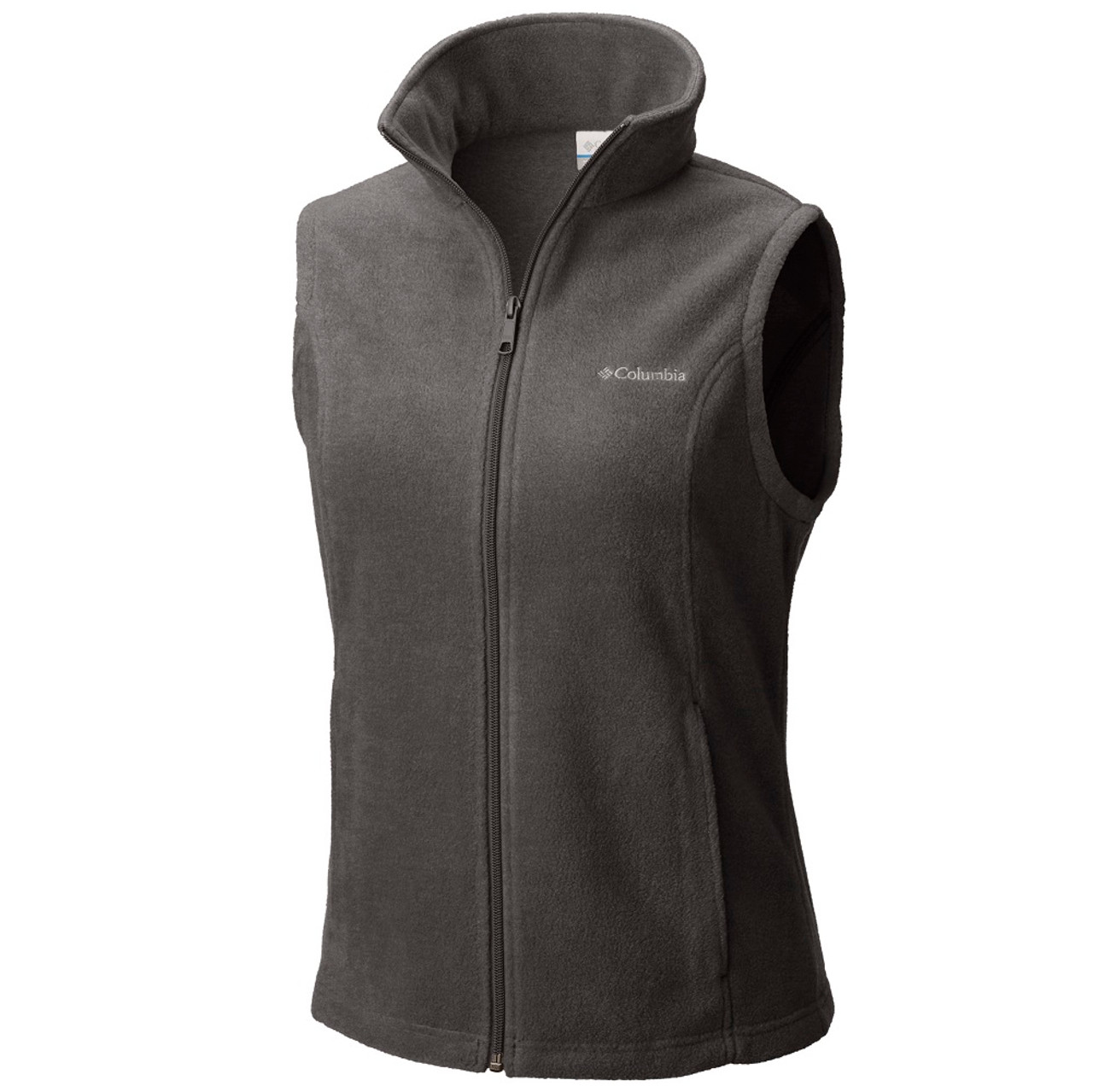 Columbia Womens Benton Springs Vest Plus Size Charcoal Heather