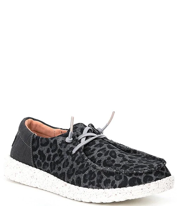 HEY DUDE WENDY SOX SHOE LEO GREY - Pee 