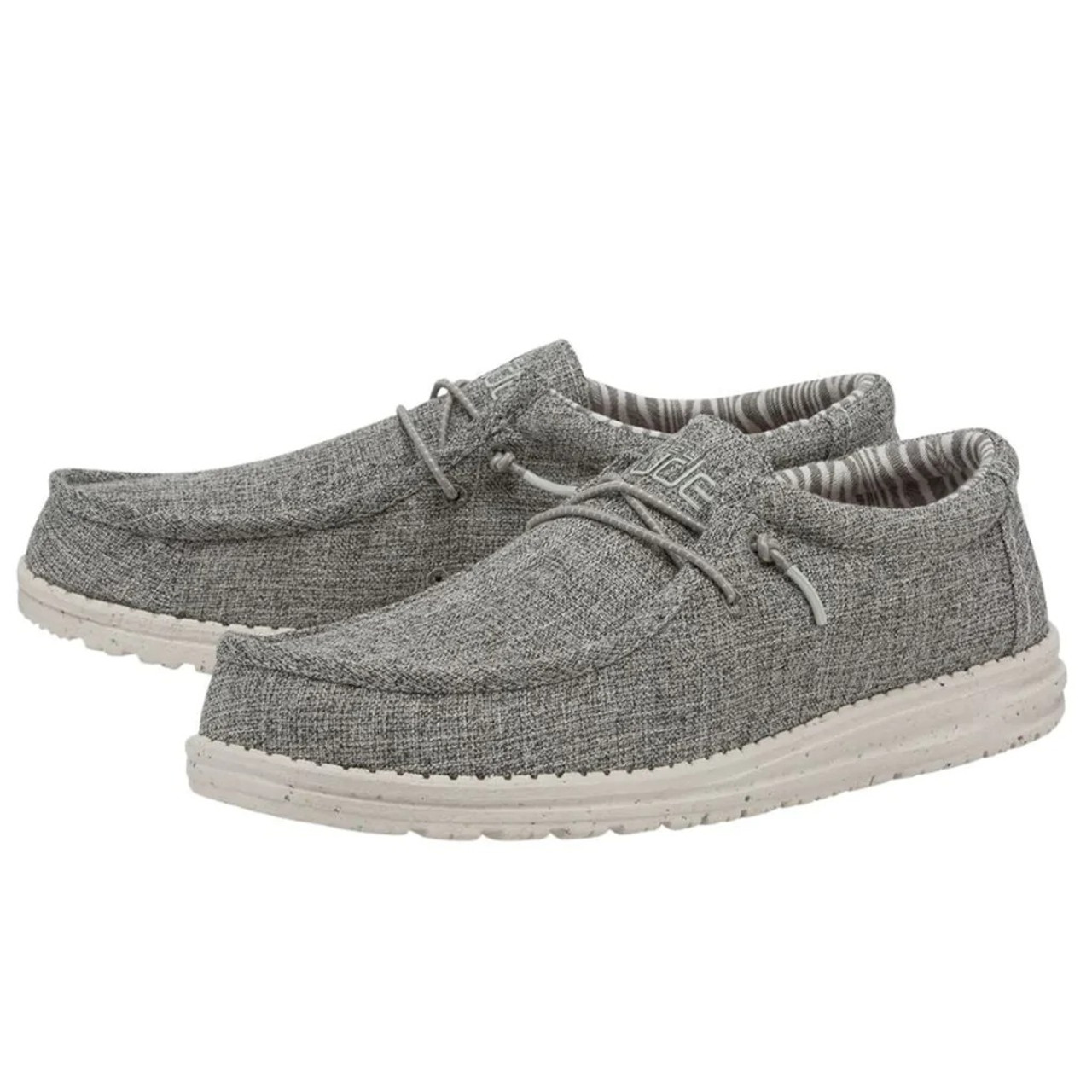 HEY DUDE WALLY ECO SHOE LINEN IRON - Pee Dee Outfitters