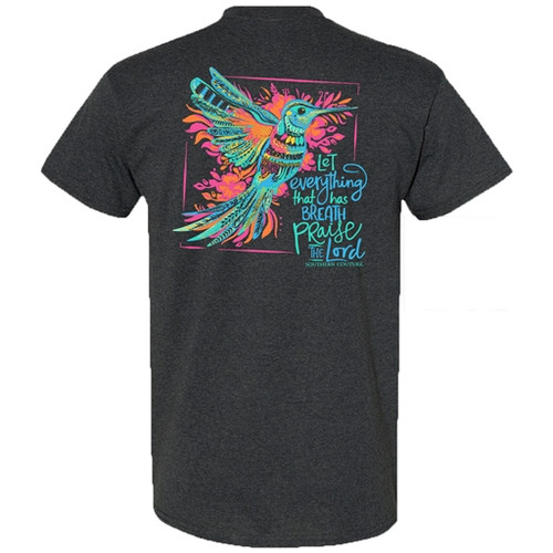 SOUTHERN COUTURE EVERYTHING THAT HAS BREATH DARK HEATHER