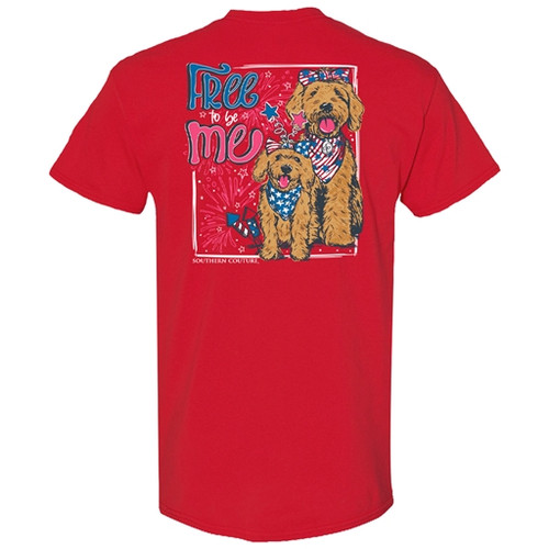 SOUTHERN COUTURE FREE TO BE ME RED