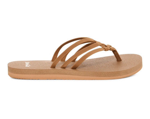 SANUK YOGA SANDY II FF TOBACCO BROWN