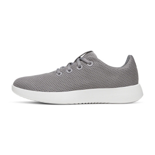 ALLBIRDS MENS TREE RUNNER NZ MED GREY/BLIZZARD