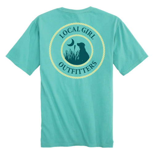LOCAL GIRL OUTFITTERS ORIGINAL ROPE T-SHIRT CHALKY MINT