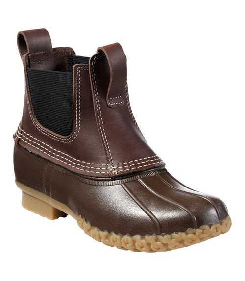 L.L. BEAN WOMEN 6.5" CHELSEA BOOT BROWN/TAN